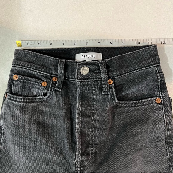 RE/DONE 70s High-Rise Stove Pipe Jeans - Picture 3 of 11